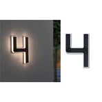 Paulmann LED solar house number 4