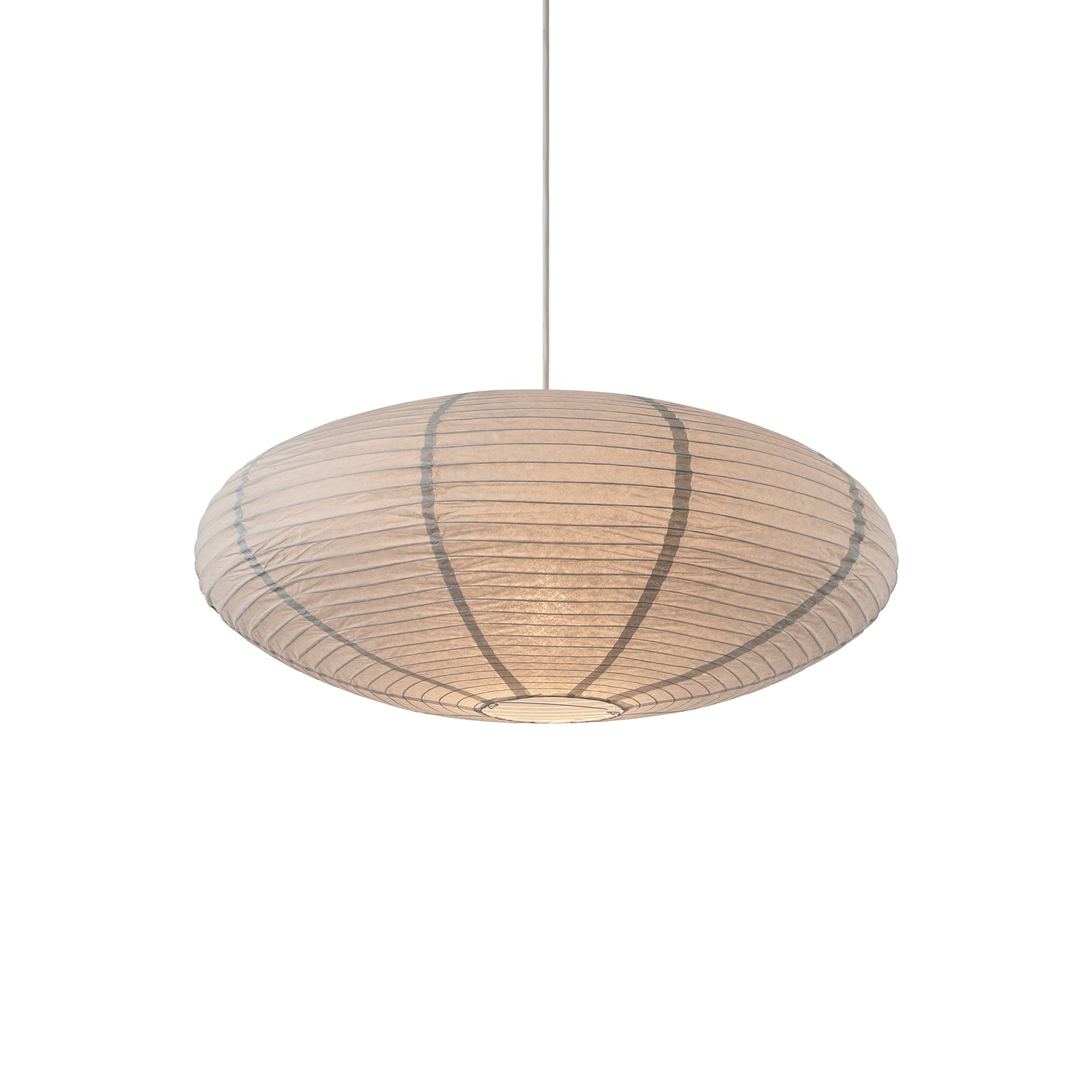 Villo 60 papperslampskärm Ø 60cm höjd 25cm, blå