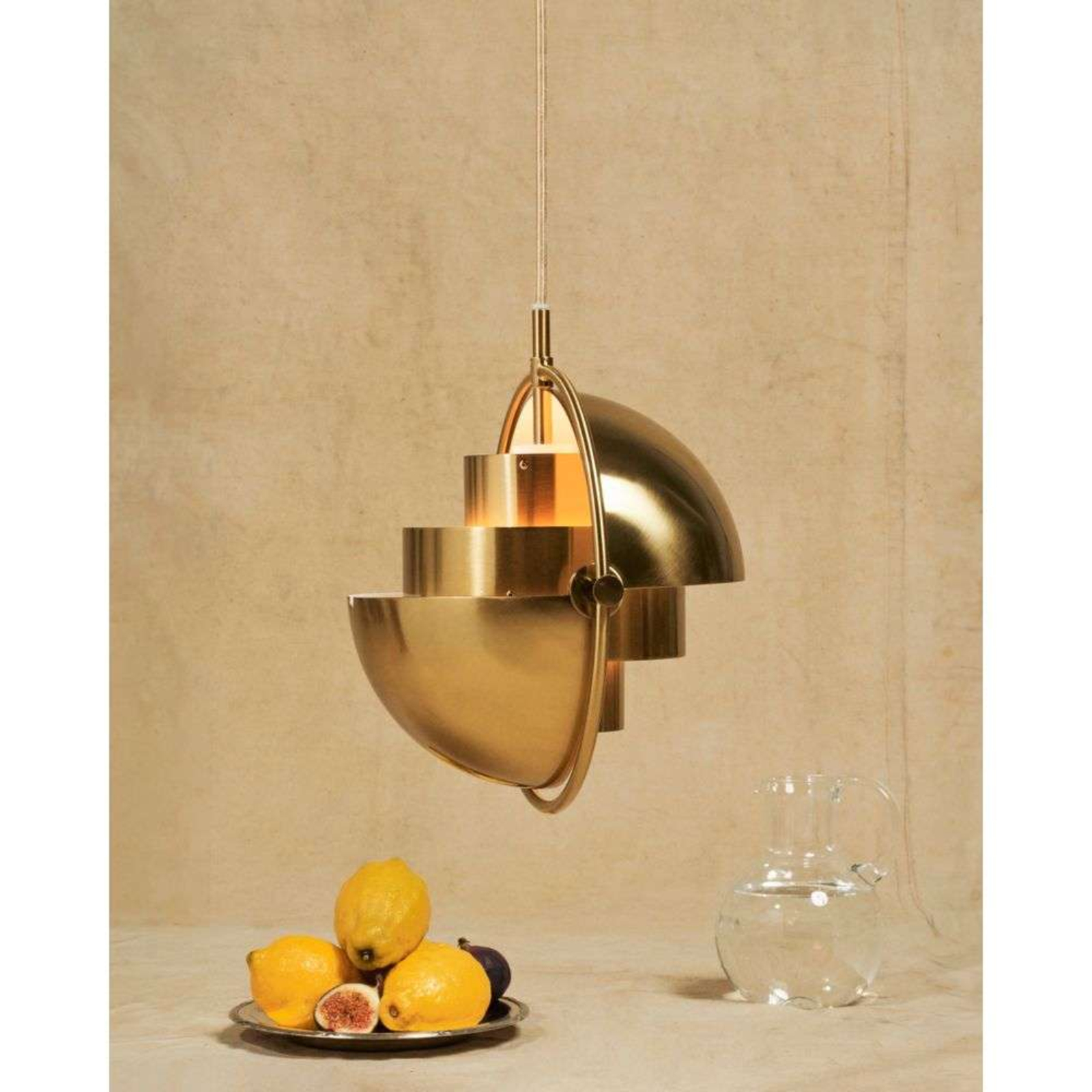 Multi-Lite Candeeiro Suspenso S Chrome/Black - GUBI