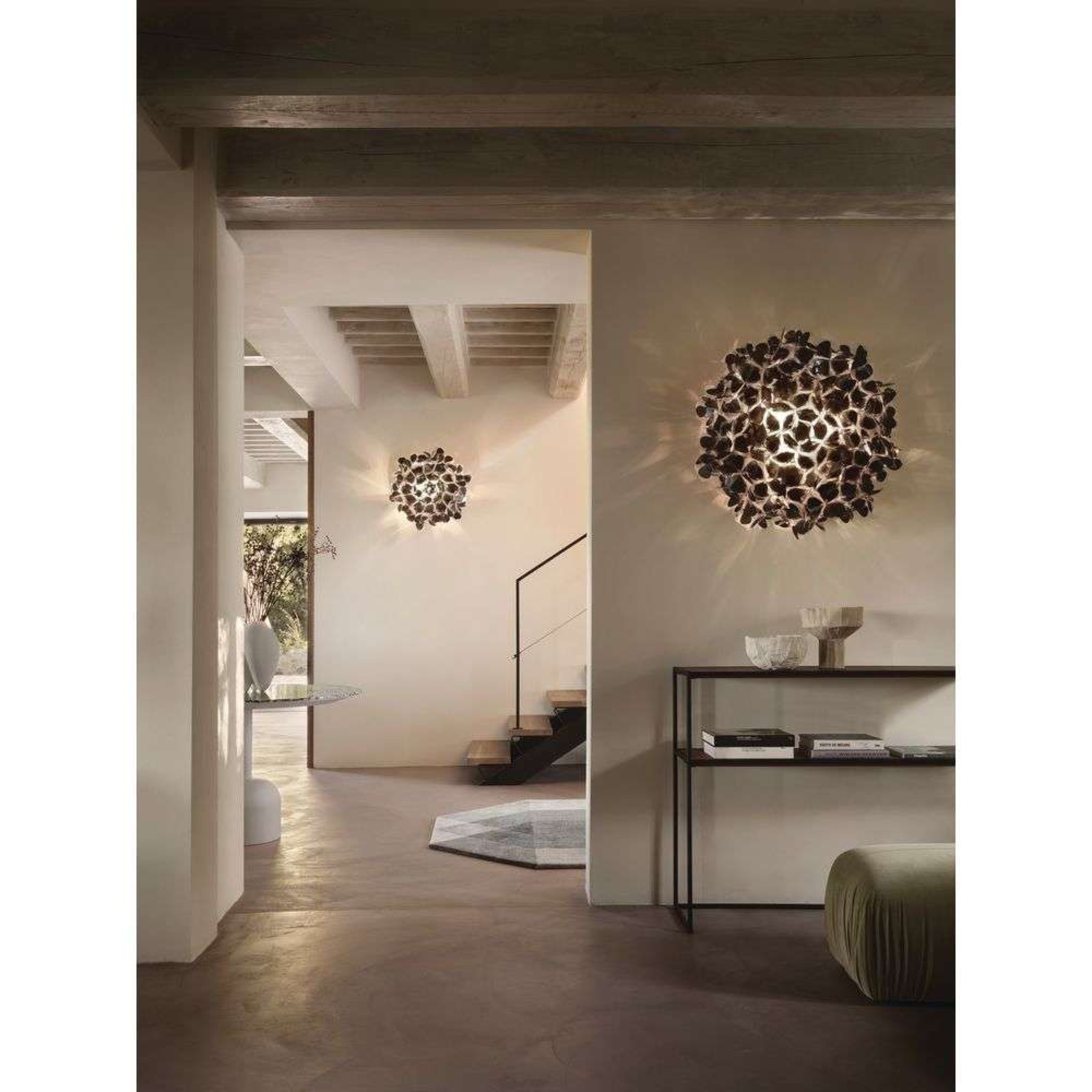 Clizia Plafond/Vägglampa Mama Non Mama Large Black - Slamp