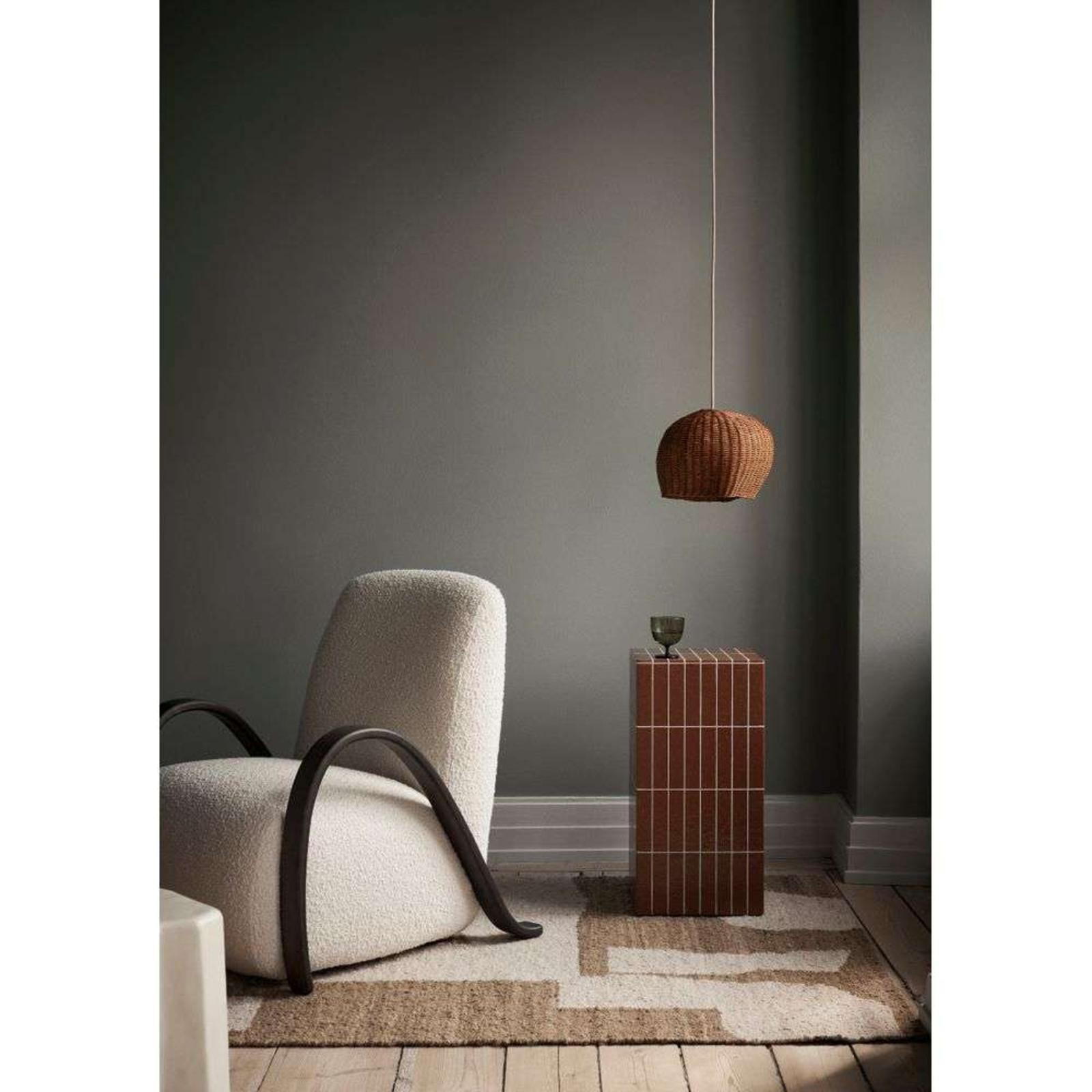 Drape Abat-jour Small Natural - Ferm Living