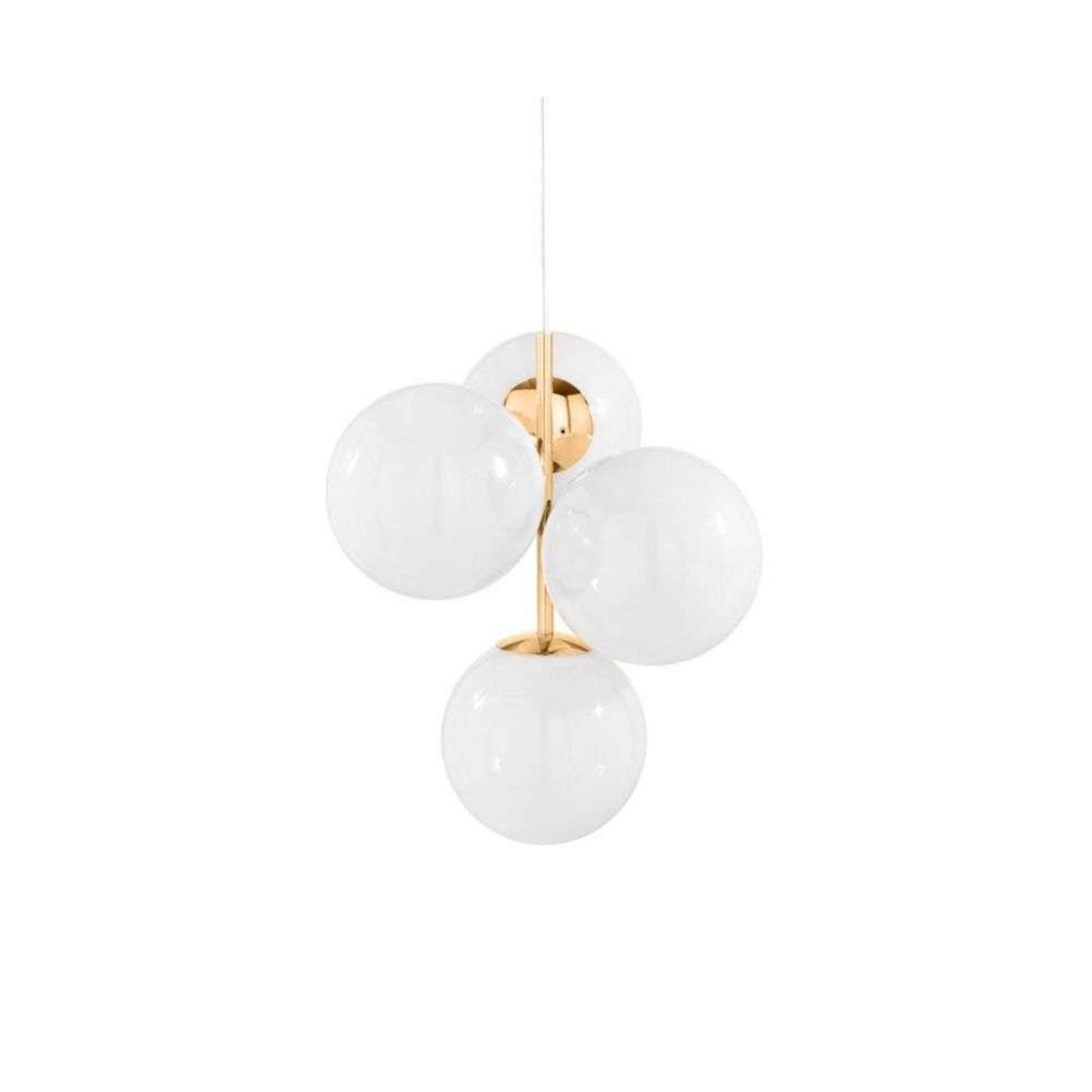 Globe Candelabro Mini Opal/Gold - Tom Dixon