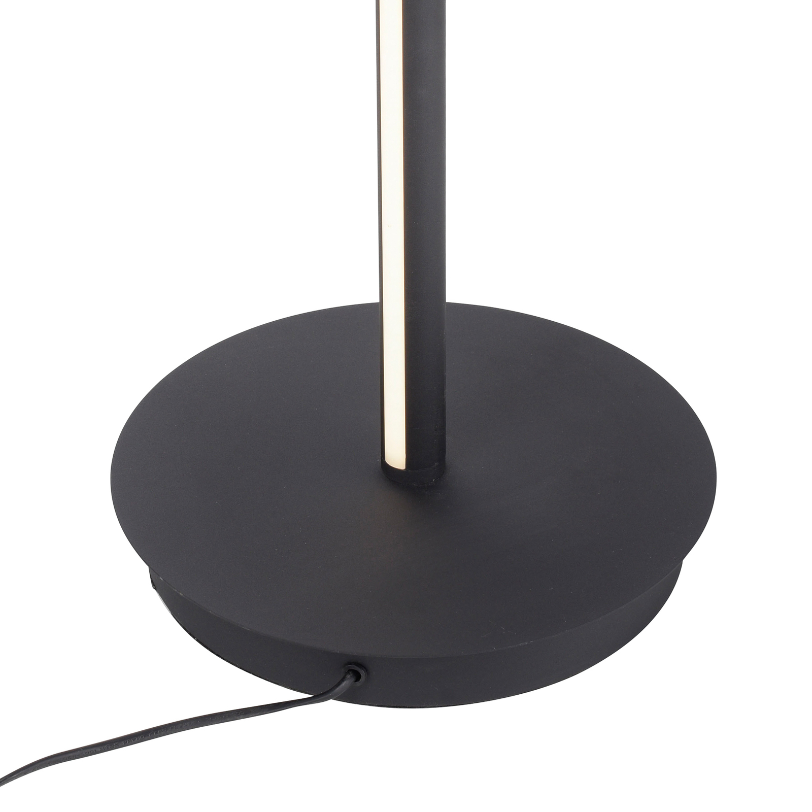 PURE Mutil LED-lattiavalaisin, lukuvalaisin, antrasiittipunainen