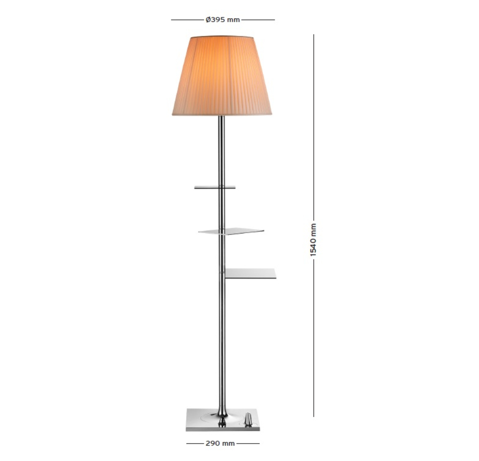 Bibliotheque National Lampadaire Soft - Flos