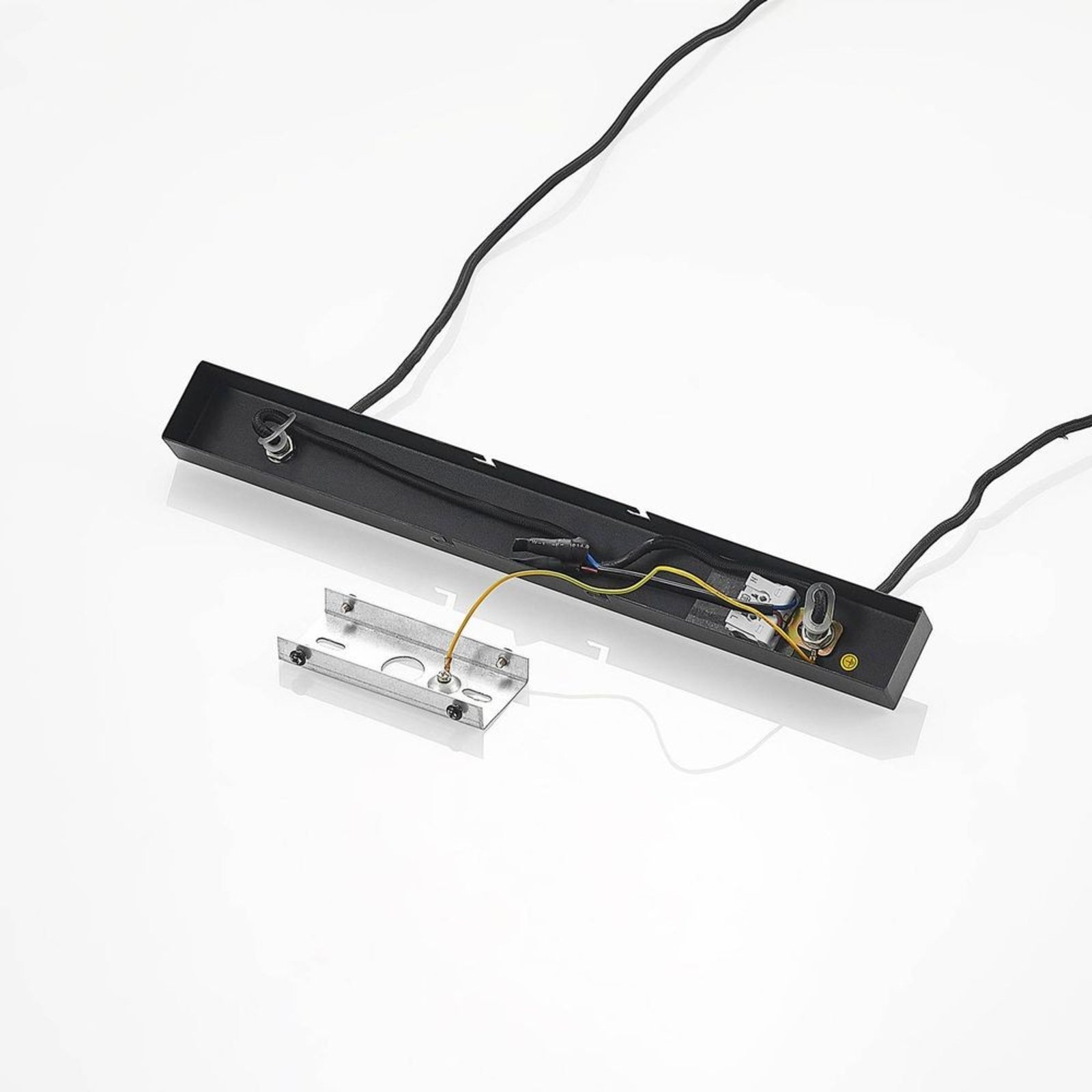 Baliko 5 Hanglamp Black/Brass - Lindby