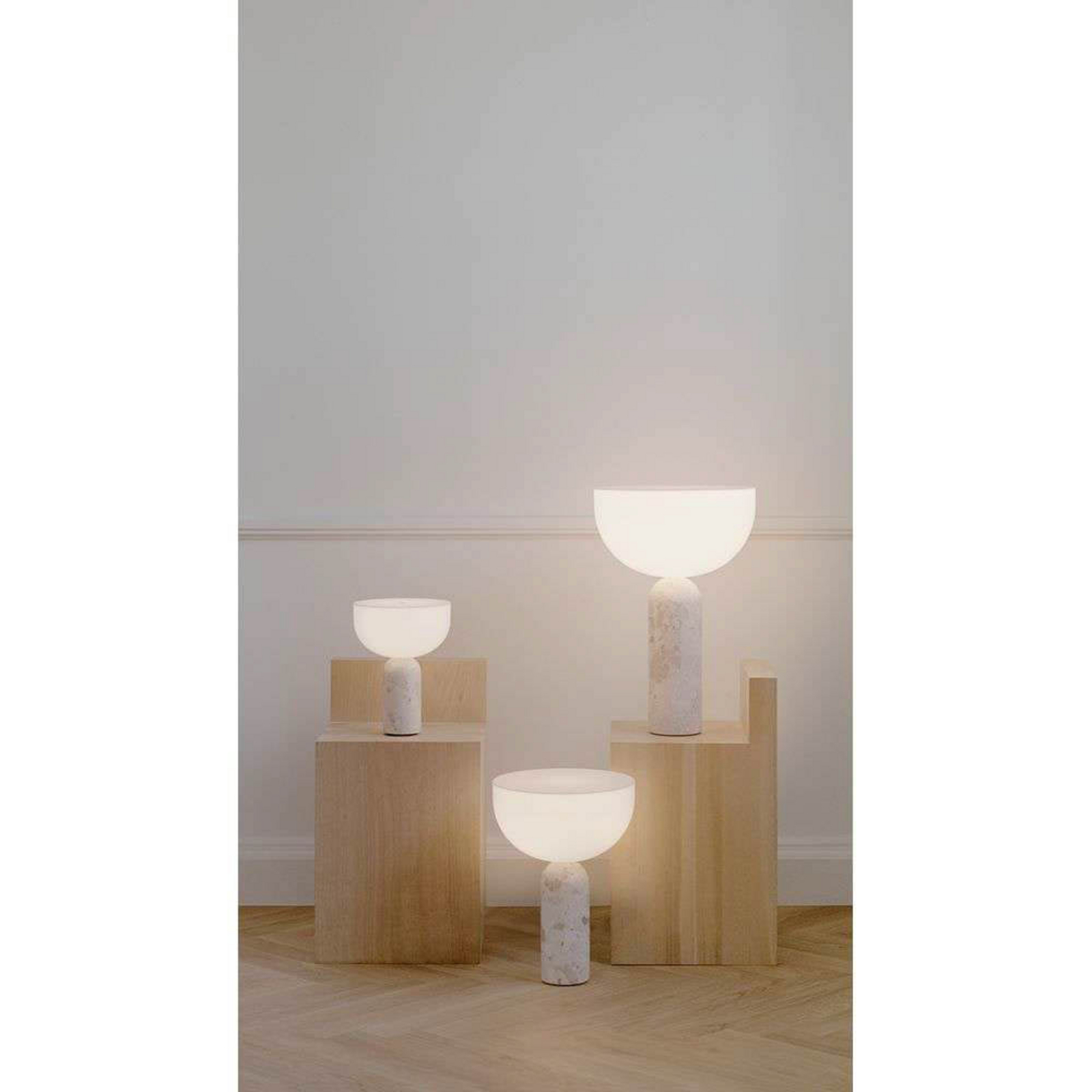 Kizu Portable Lampa Stołowa Kunis Breccia - New Works