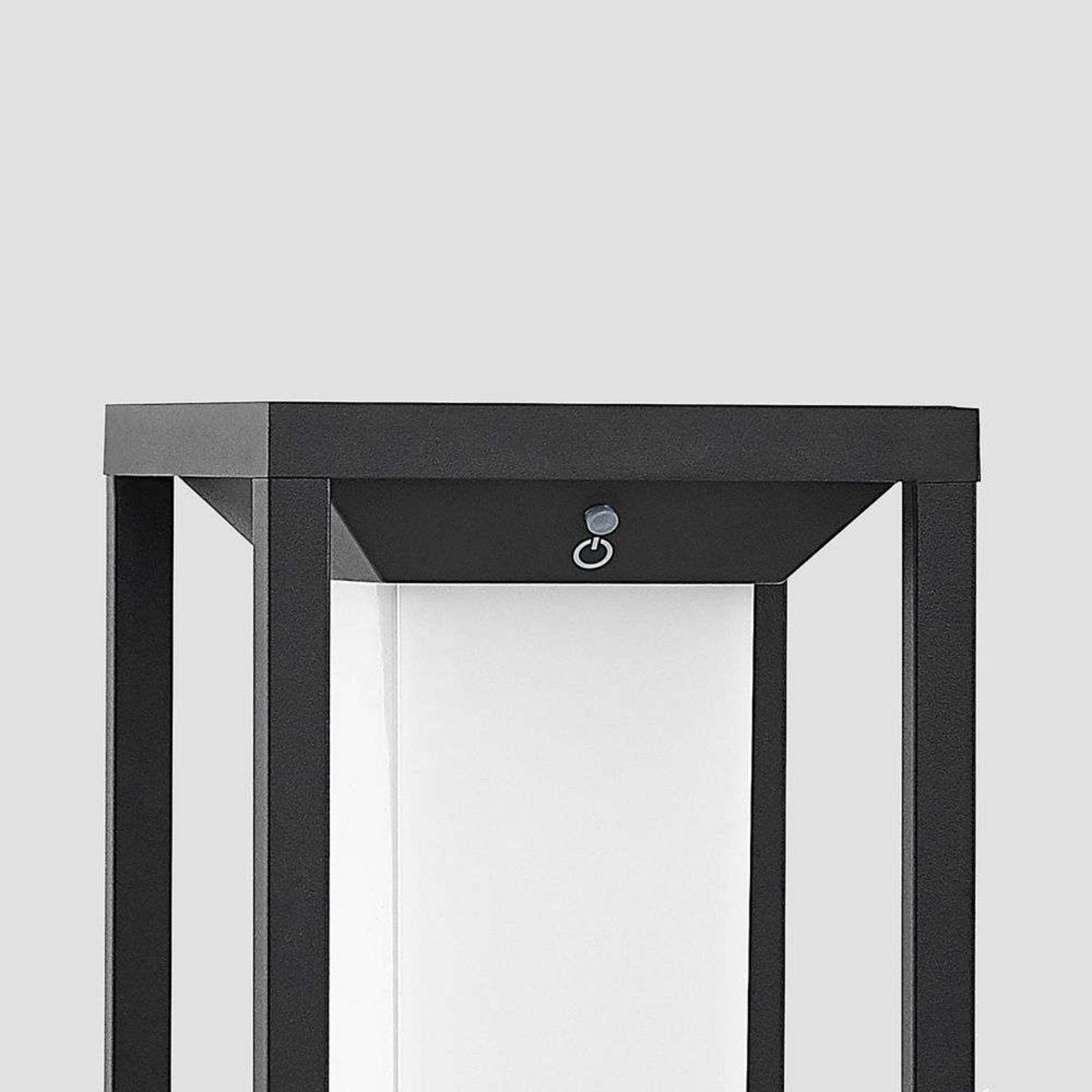 Eliel Candeeiro de Célula Solar H34 Graphite - Lucande