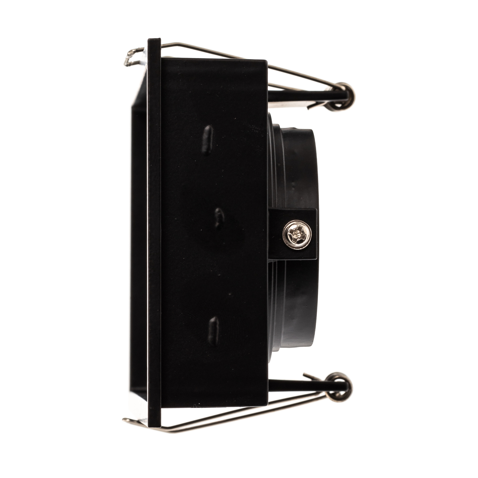 Inbouwlamp Hyde, 2-lamps IP44 in zwart
