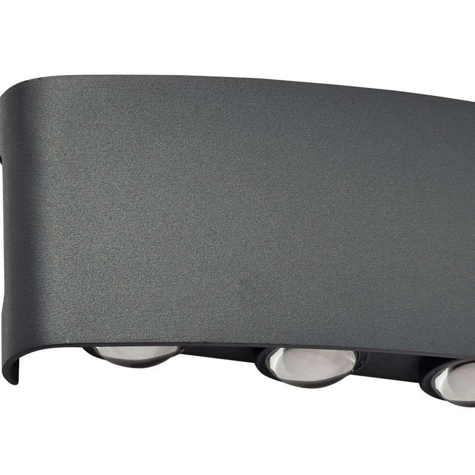 Ithan 5 LED Buiten Wandlamp Donker Grijs - Lindby