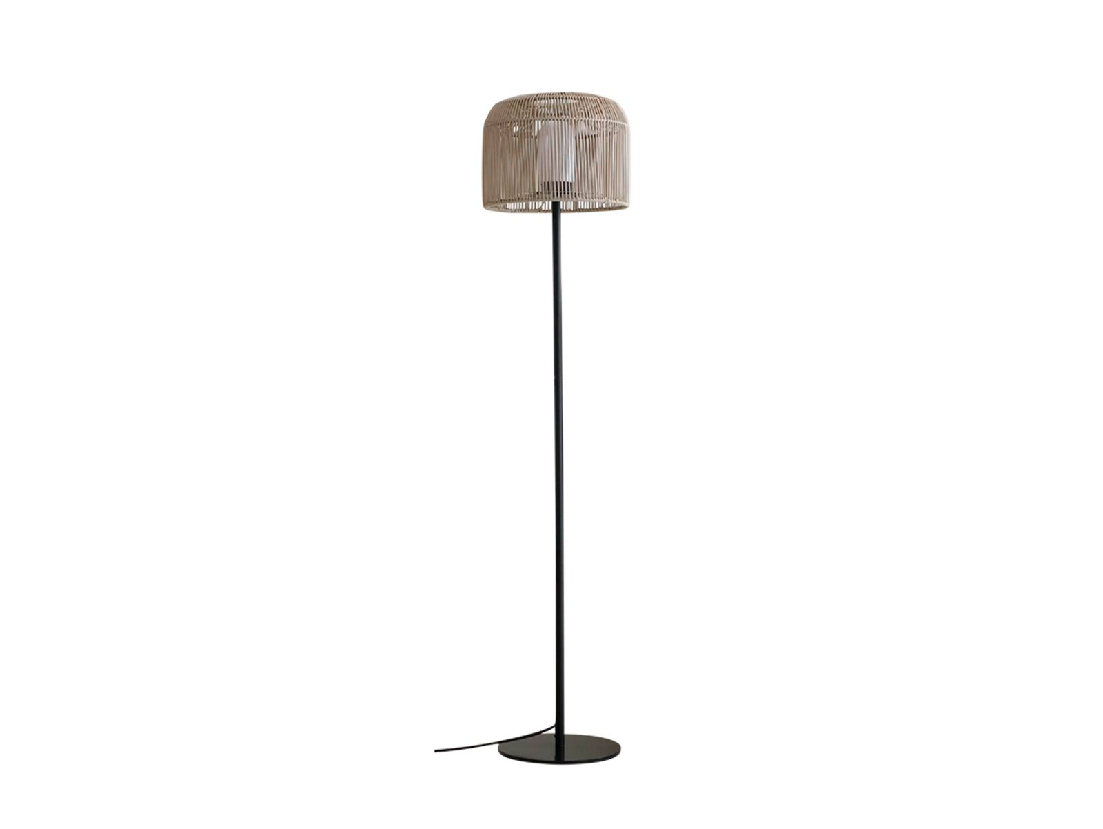 Solvindor Lampadaire d'Extérieur IP44 Khaki - Lucande