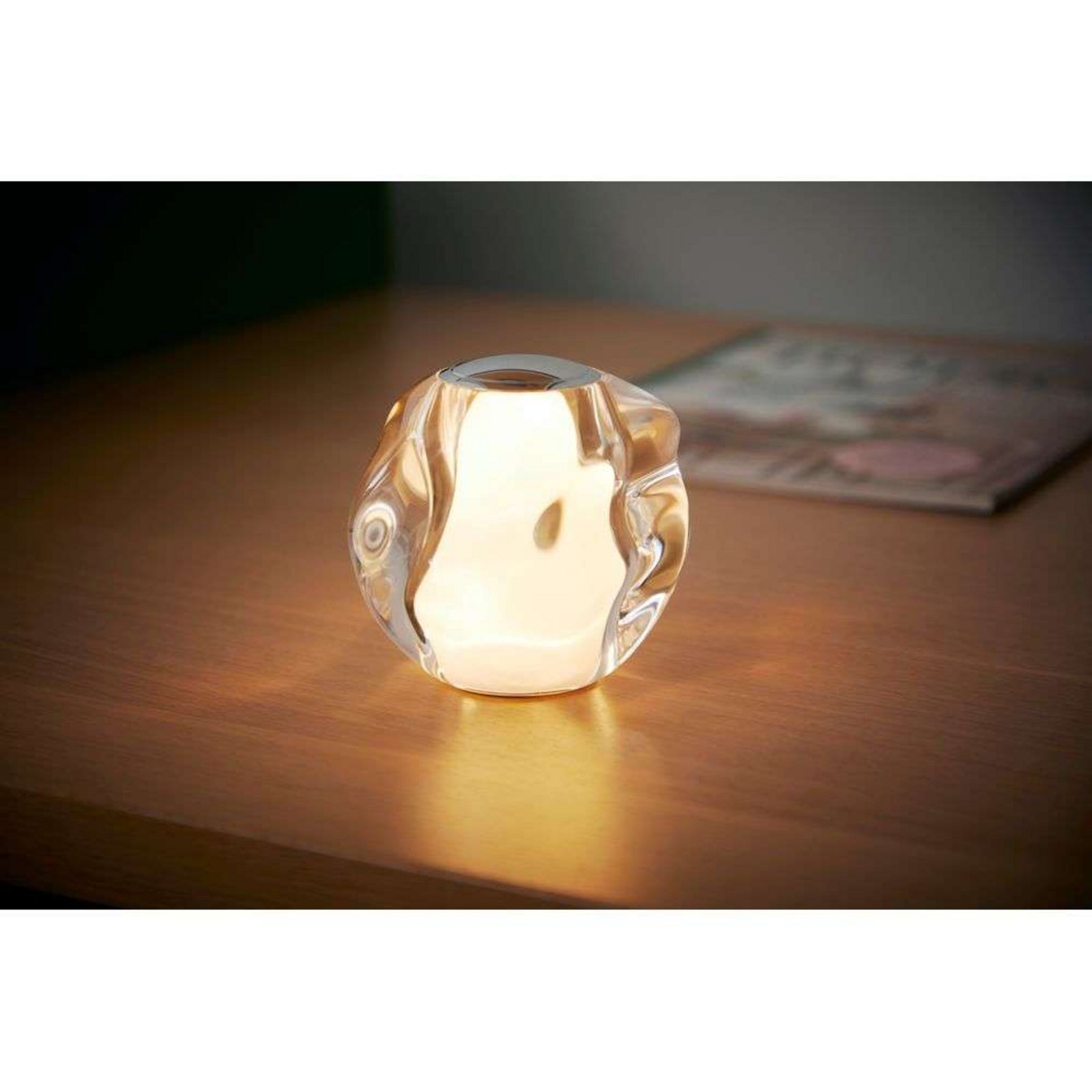 Ice Ball Portable Pöytävalaisin Chrome - Loom Design