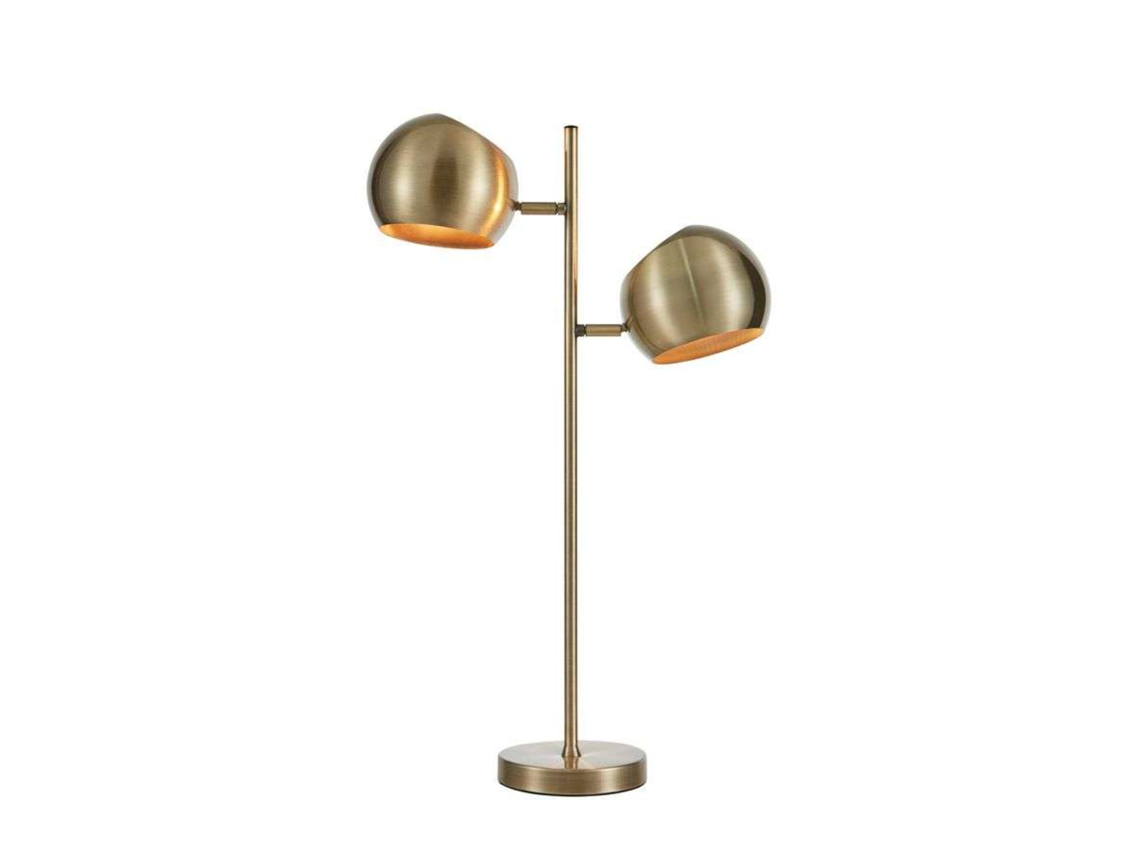 Edgar 2 Stolová Lampa Antique Brass - Markslöjd