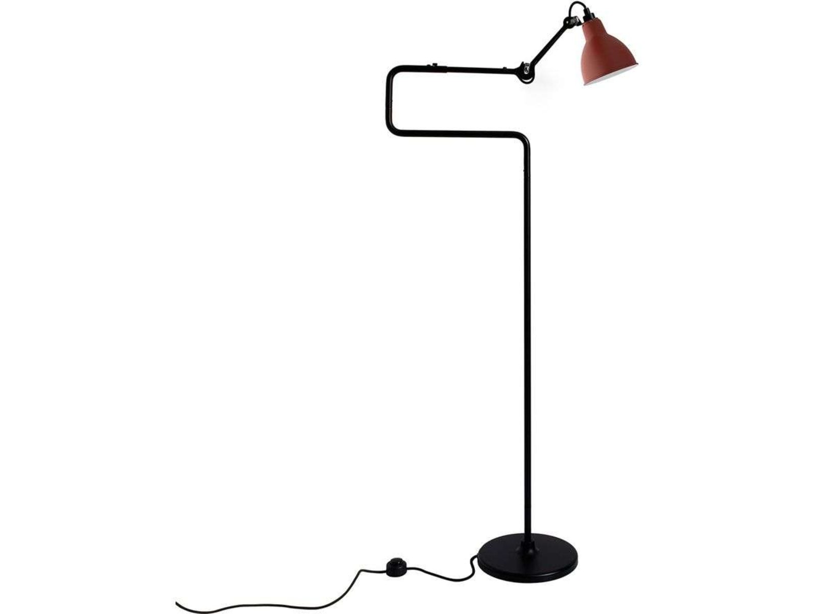 411 VloerLamp Rood - Lampe Gras