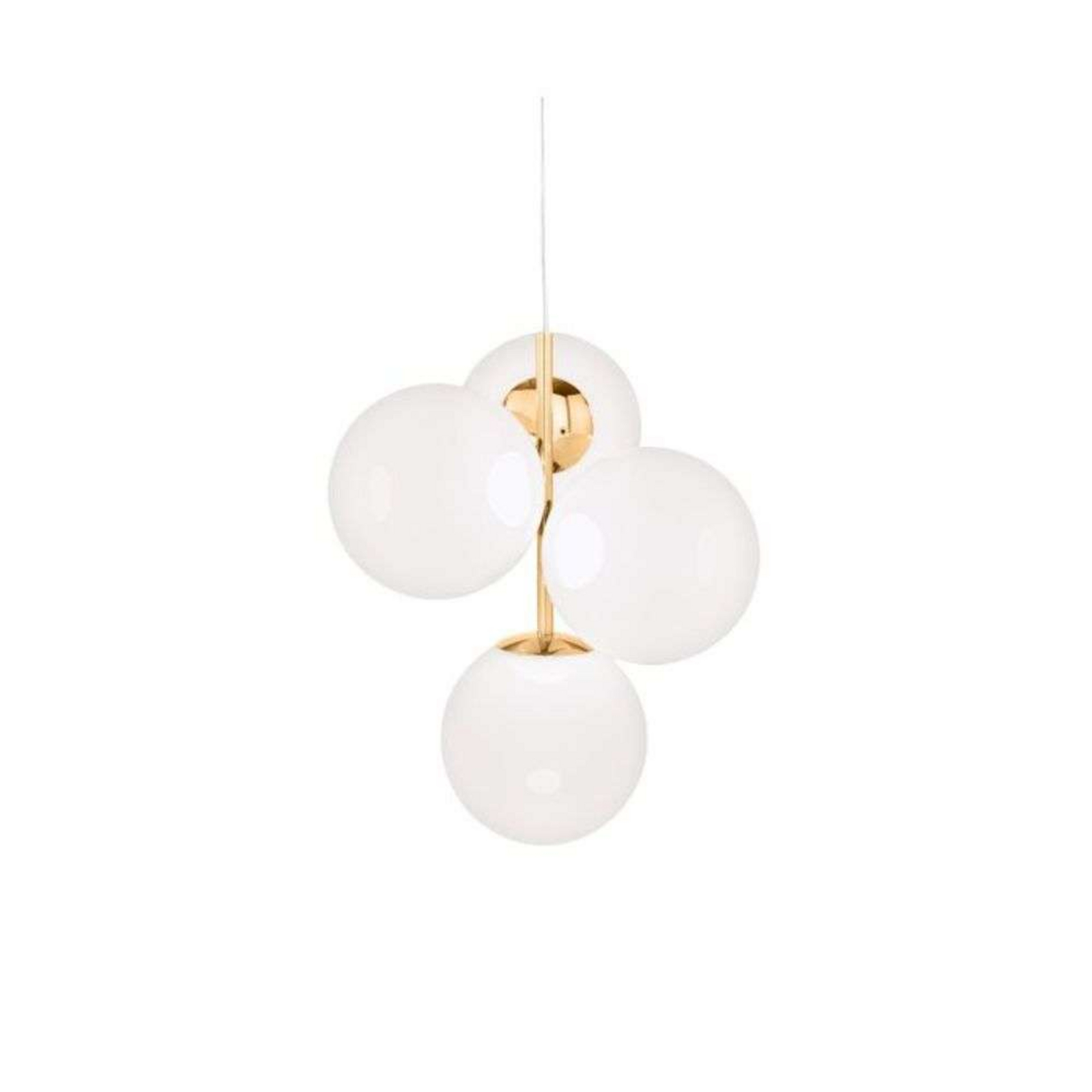 Globe Candelabro Mini Opal/Gold - Tom Dixon
