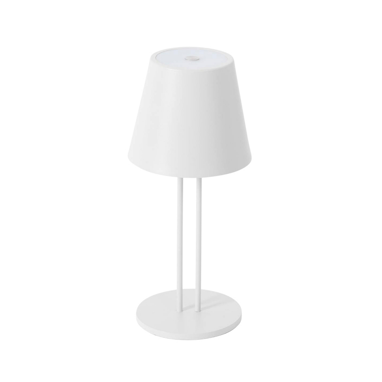 Janea Twin Portable Taffellamp Dim. IP54 Wit - Lindby