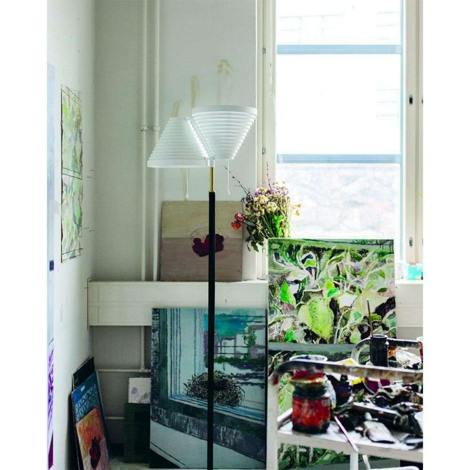 A810 Podna lampa Steel - Artek