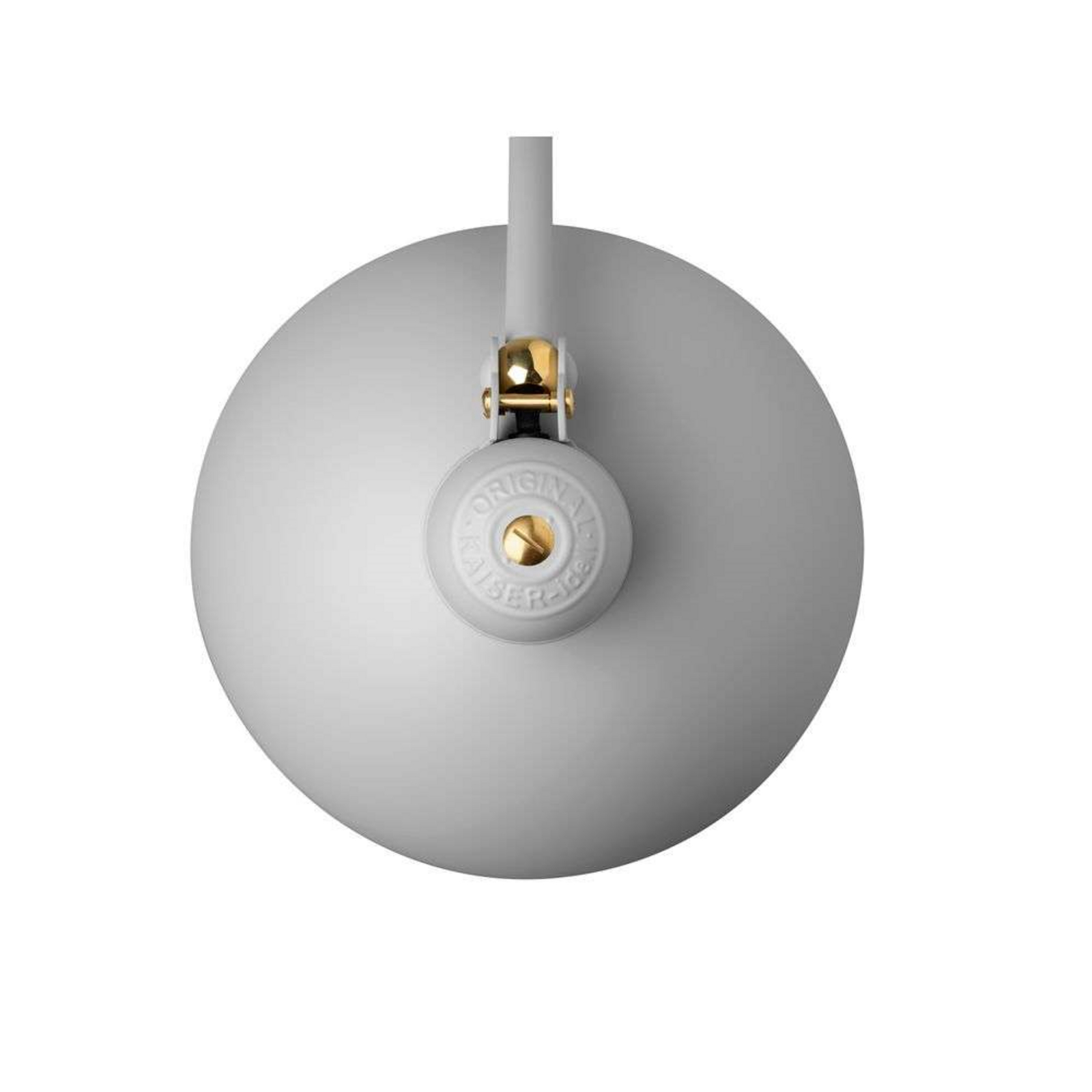 KAISER idell™ 6631-T Stolní Lampa Matná Easy Šedá/Mosaz - Fritz Hansen