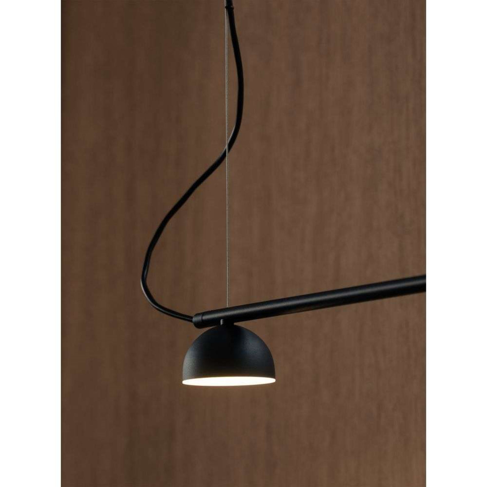 Blush Rail 3 Hanglamp Matt Black - Northern