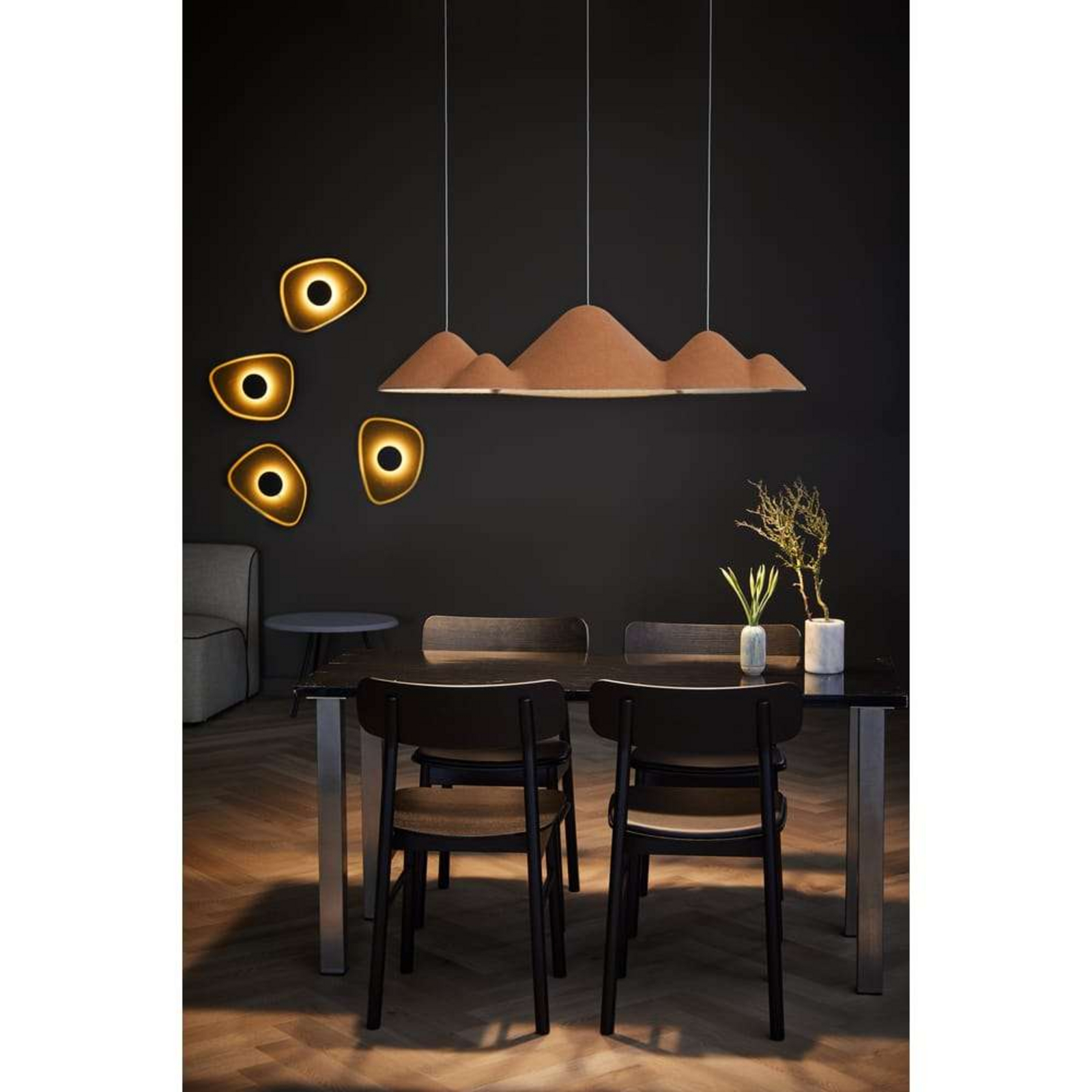 Panorama Hanglamp Large Yellow/Grey - Loom Design