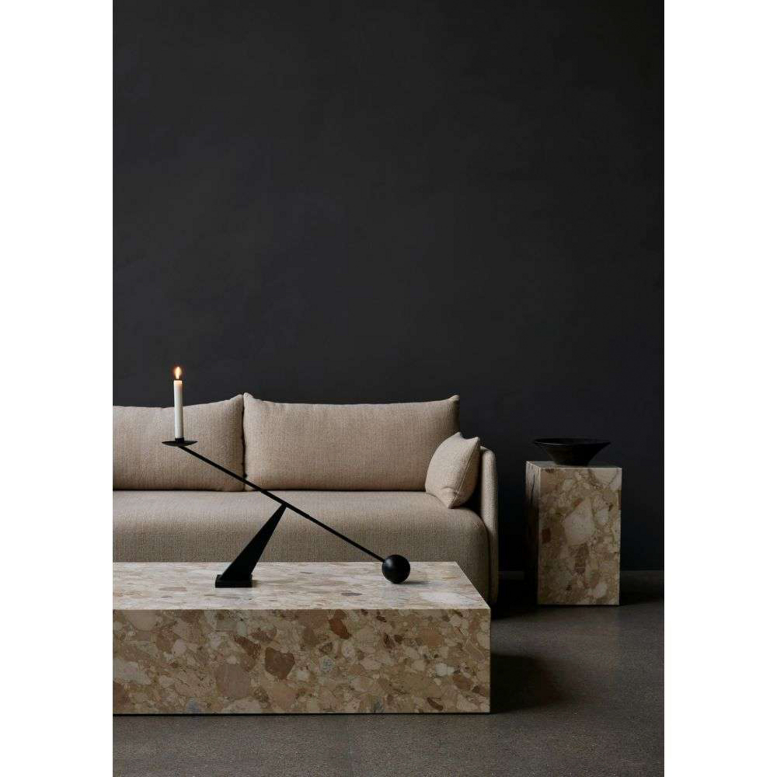 Interconnect Porte-bougies W70 Black - Audo Copenhagen