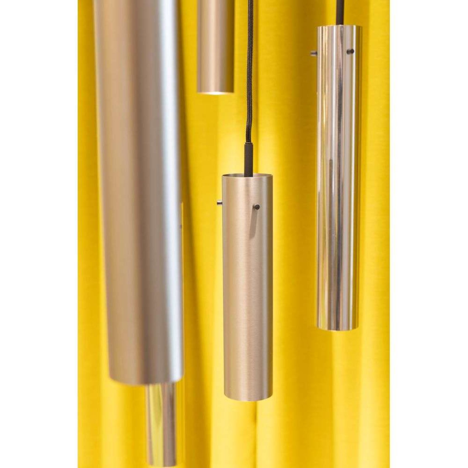 FM 2014 Pendelleuchte Ø5,5xH36 Glossy Stainless Steel - Frandsen