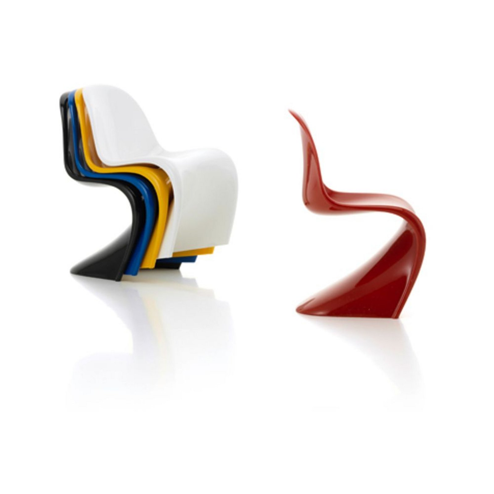 Miniature Panton Chair s (Set de 5) - Vitra