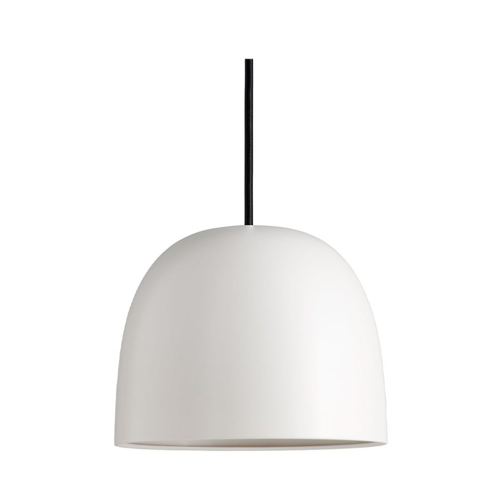 Super 215 Závěsná Lampa Biela/Sort - Piet Hein