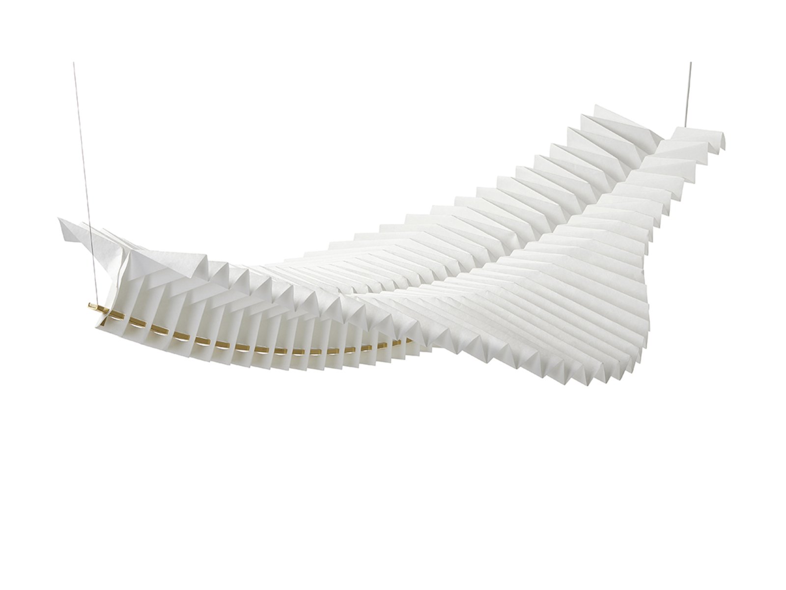 Sora Hanglamp Solid Brass/White - Frandsen