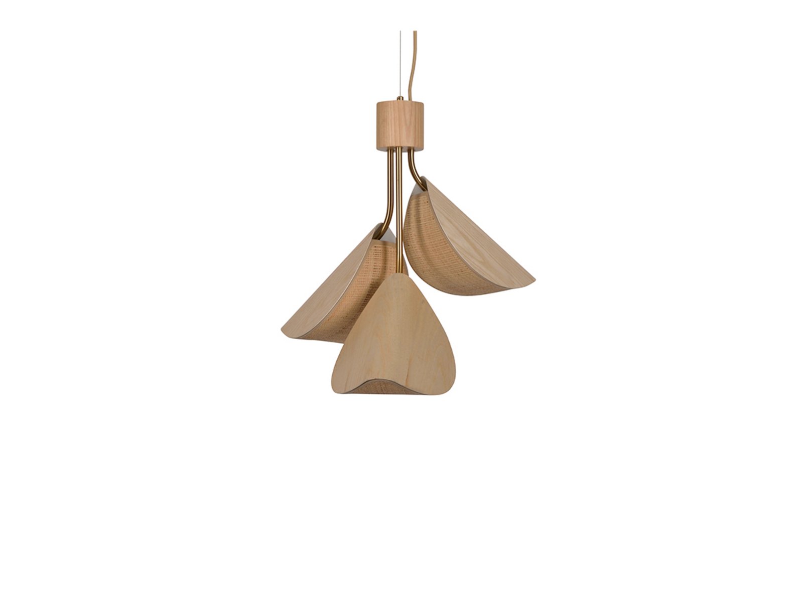 Lys Hanglamp S Wood - Forestier