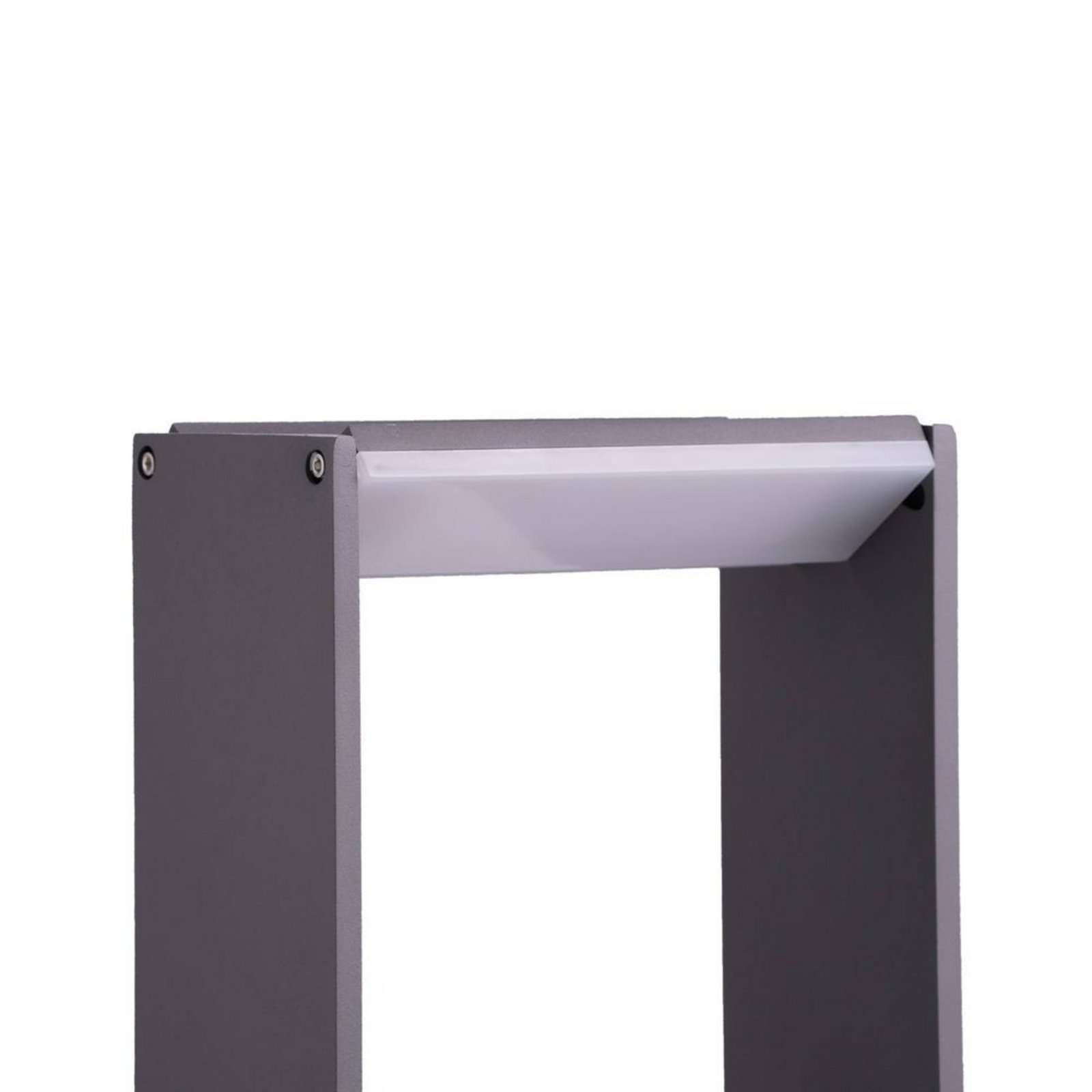 Luitgard LED Buiten Bollard Alu - Lindby