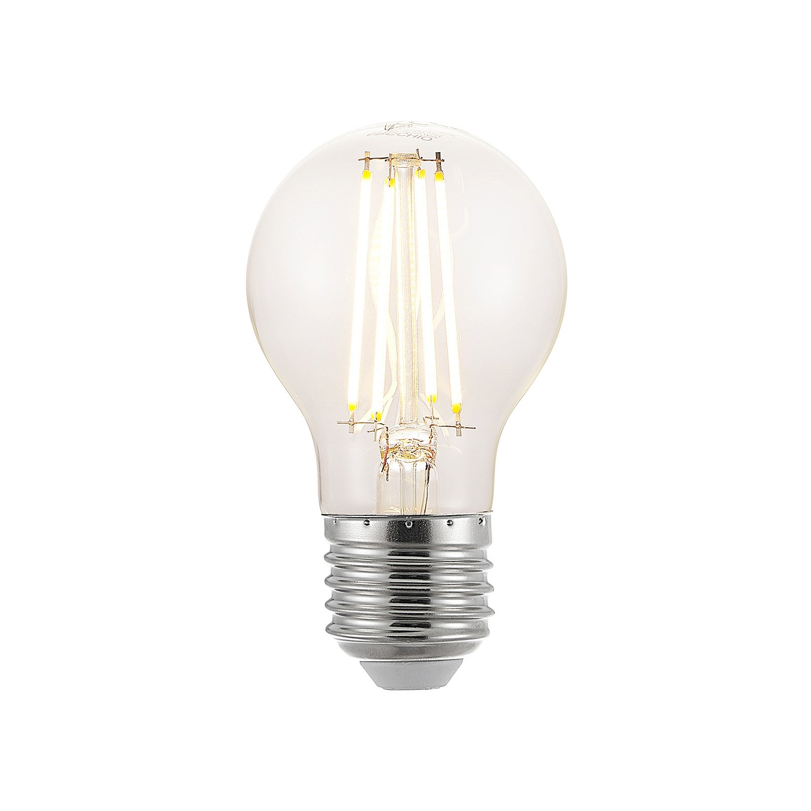 Arcchio Lampadina LED a filamenti, E27, 6,5W, trasparente, 2.700K