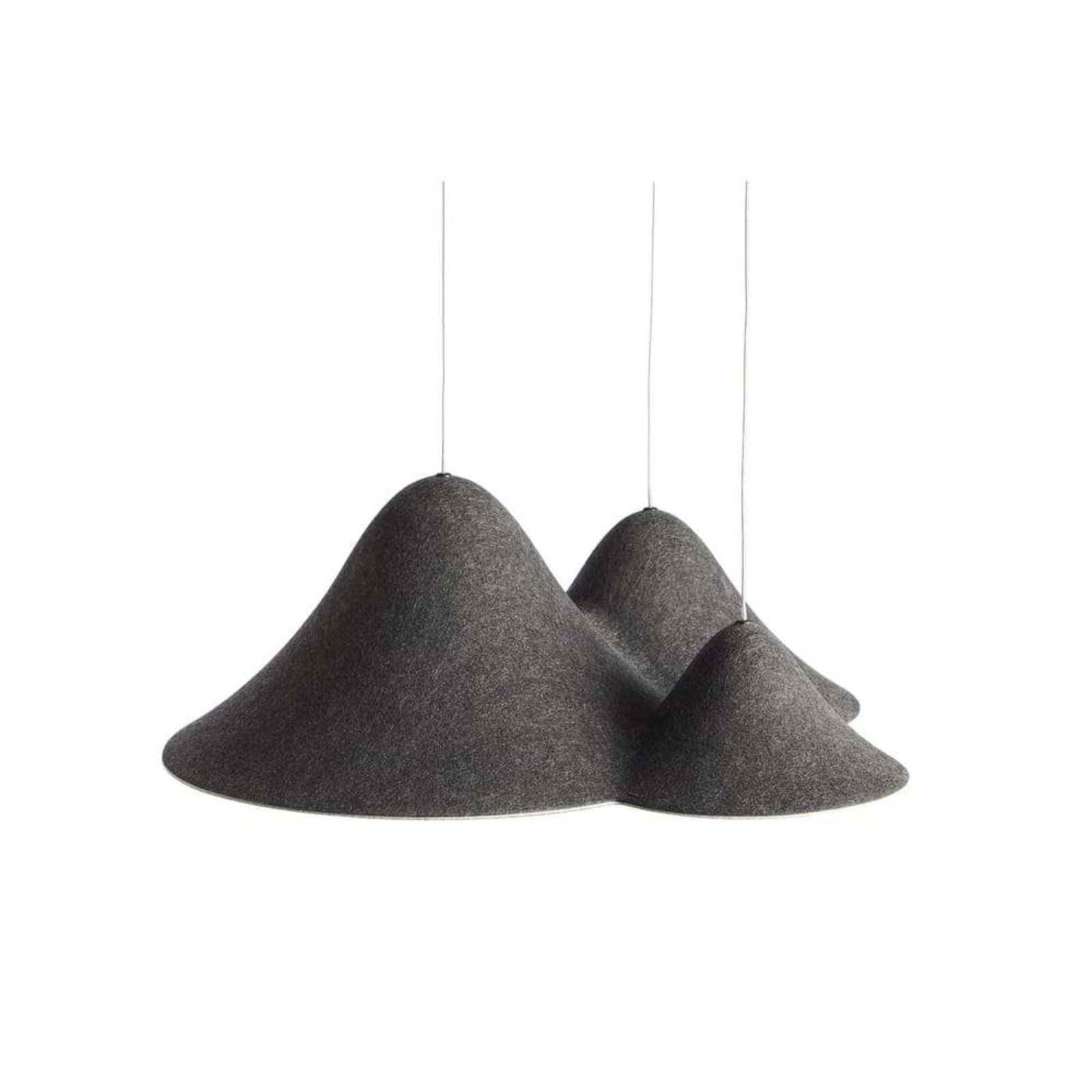 Panorama Lámpara Colgante Small Mix Black/Grey - Loom Design