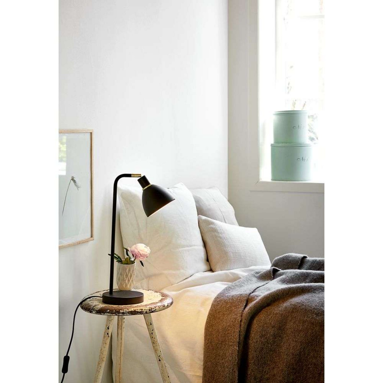 Ray Candeeiro de Mesa Black - Nordlux
