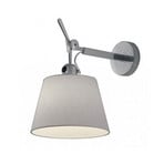Tolomeo Parete Diffusore Seinävalaisin Ø24 Harmaa Satin - Artemide