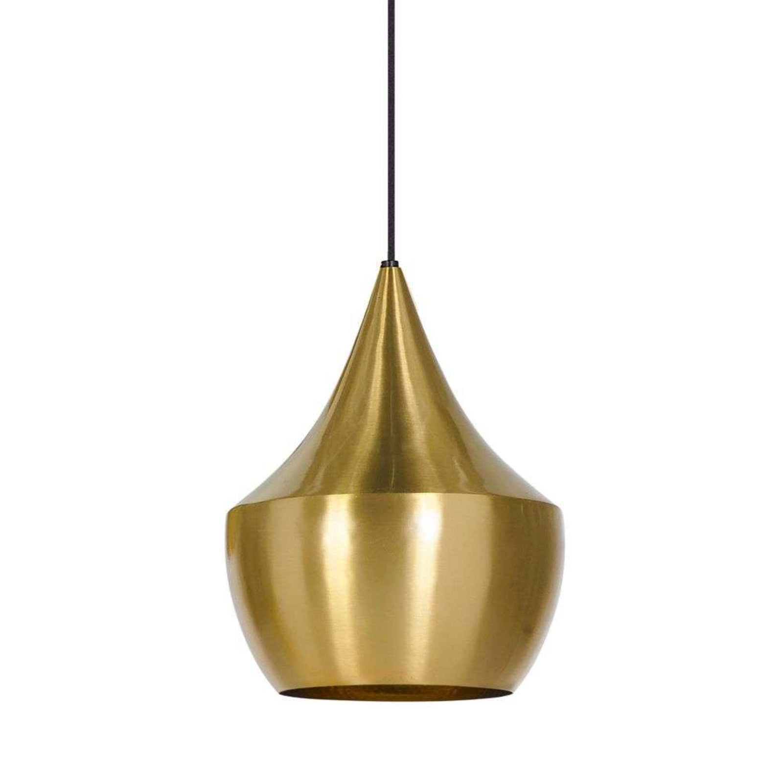 Beat Fat LED Pendelleuchte Brushed Brass - Tom Dixon