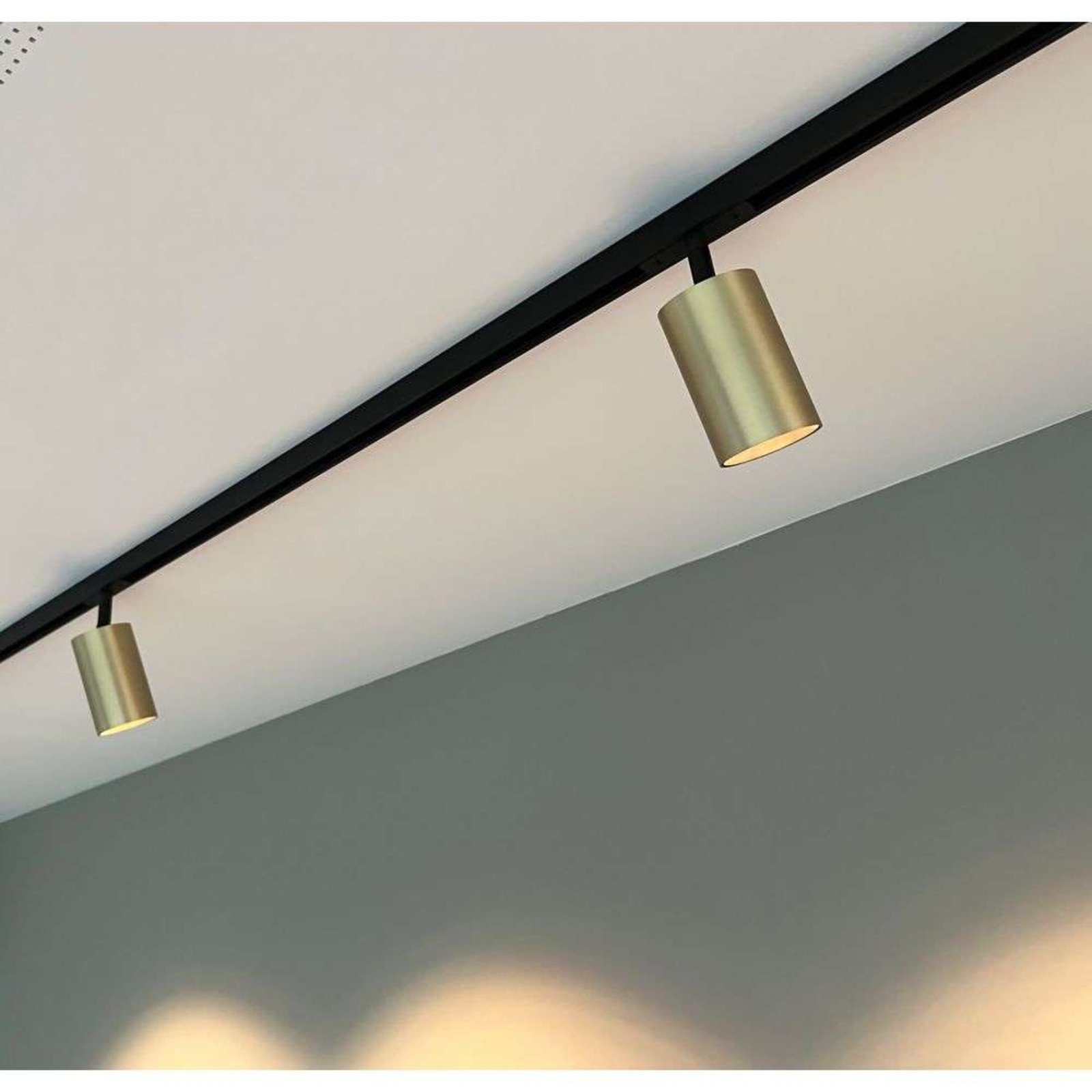 Designline Tube Kit PRO 4 Ceiling Lamp 1,9m Brass/Black - Antidark