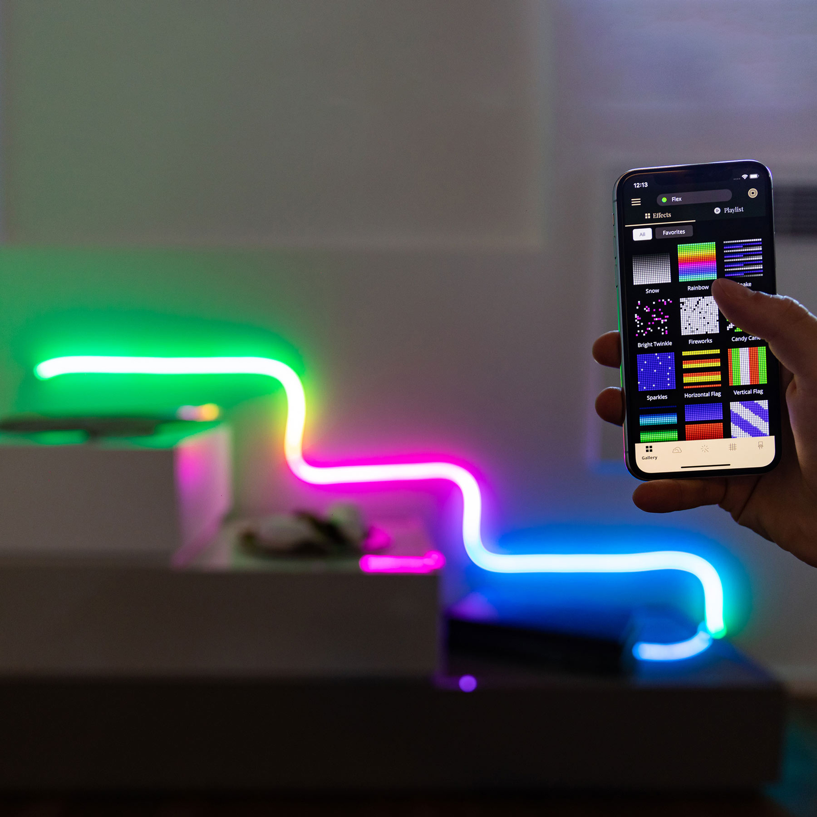 Twinkly Light flex LED lichtslang RGB 2m WIFI