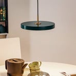 UMAGE Asteria mini lámpara colgante latón verde