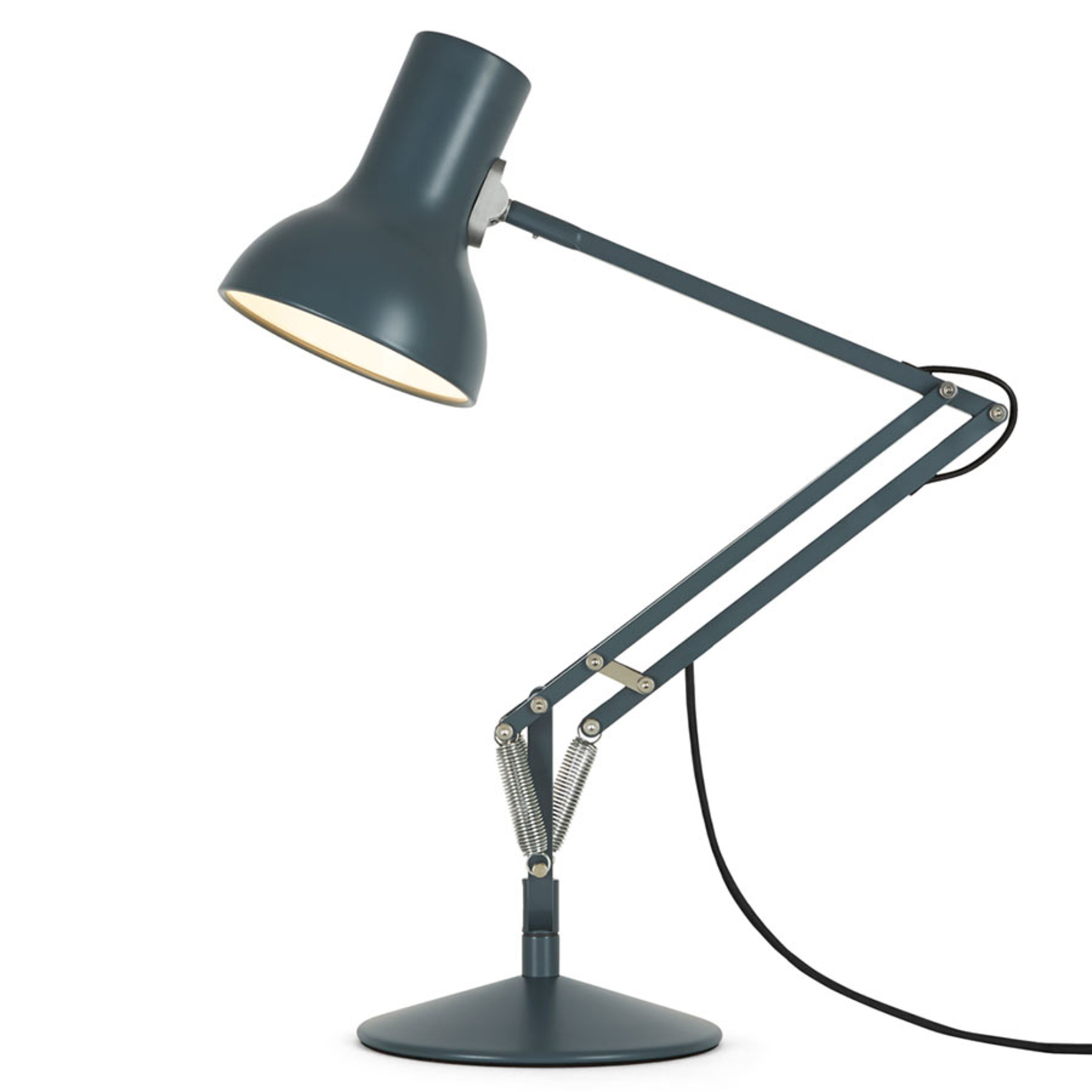 "Anglepoise" 75 tipo mini stalinė lempa skalūno pilkos spalvos