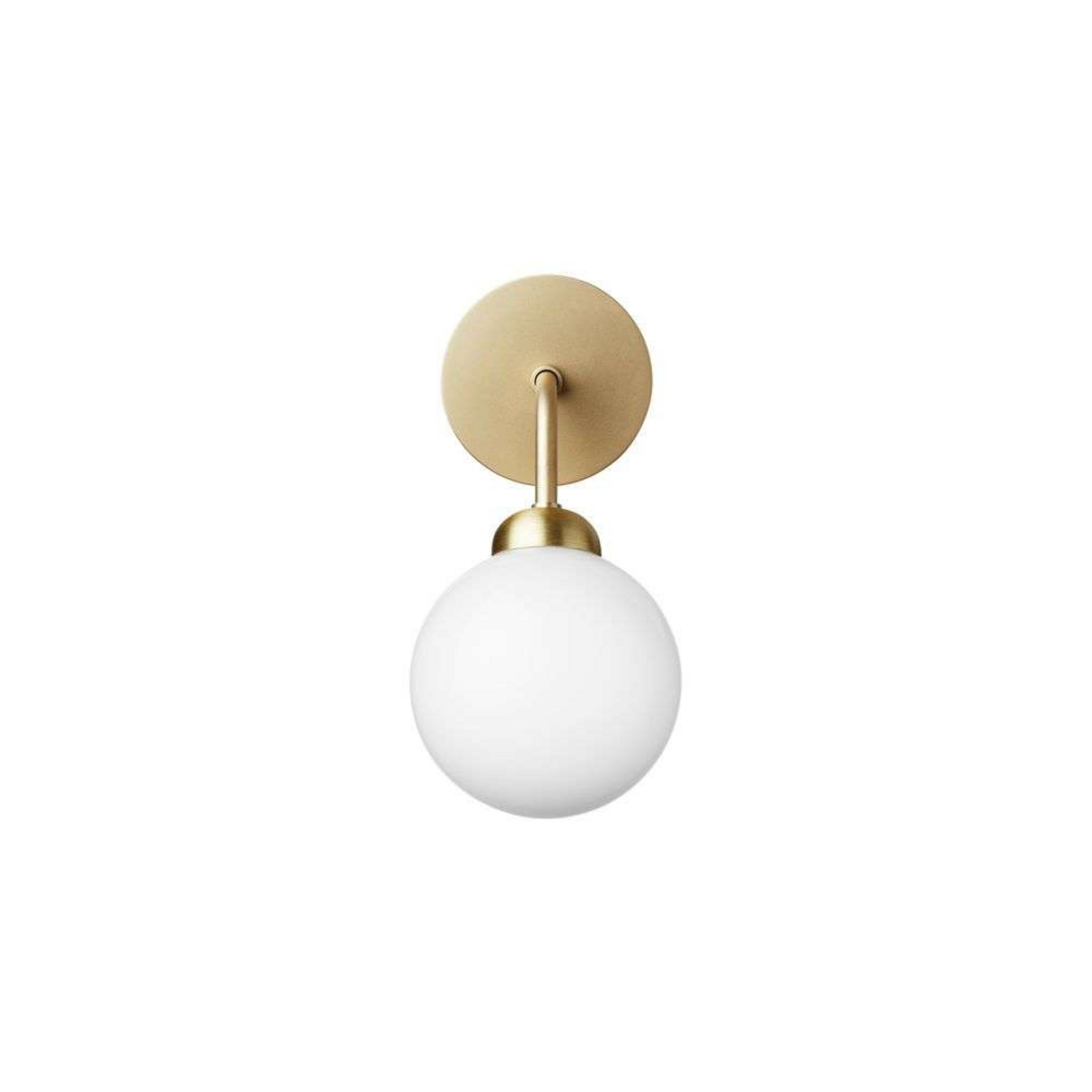 Apiales Væglampe Brass/Opal - Nuura