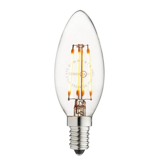 Lichtbron LED 3,5W (245lm) 2200K Dim. Kaars E14 - Design By Us