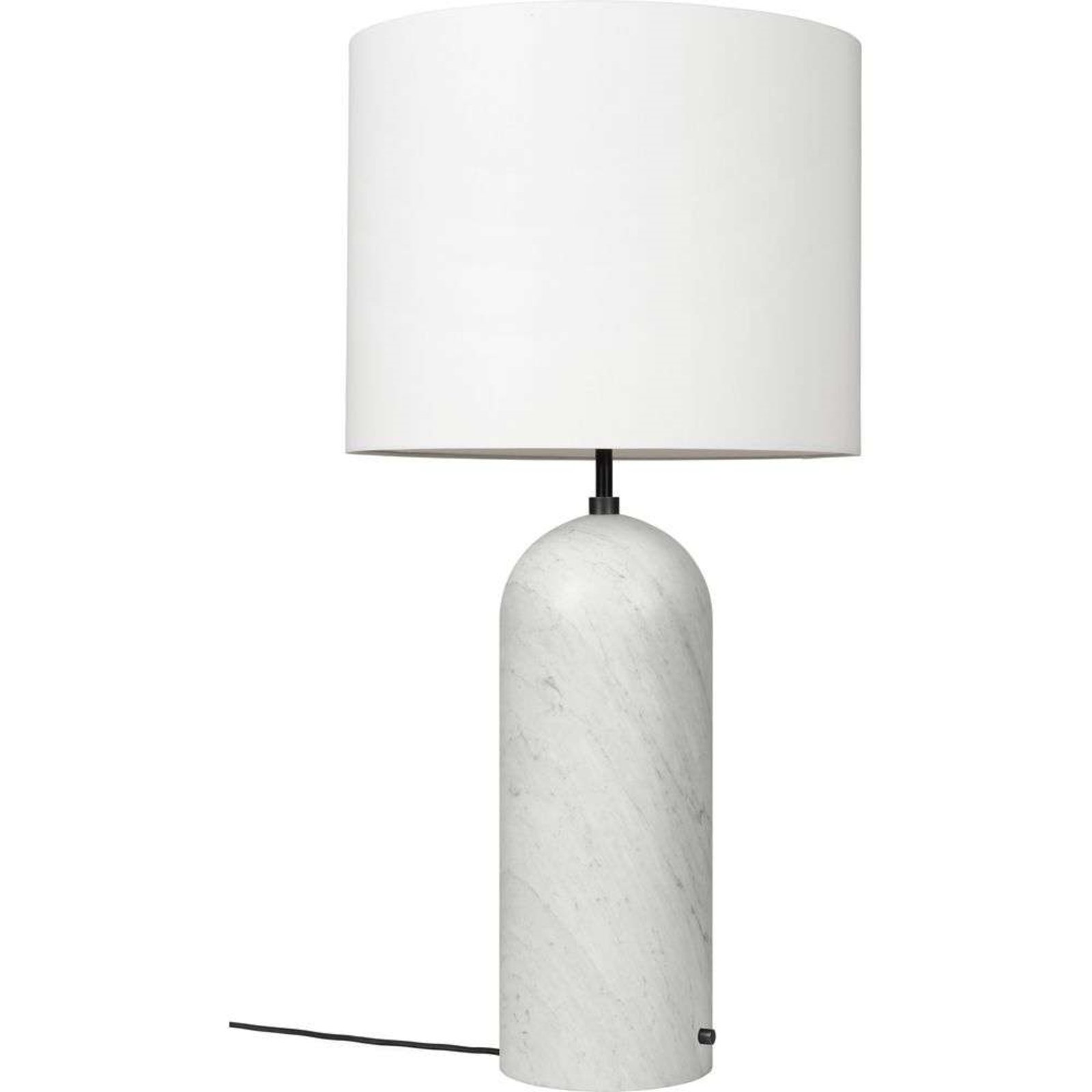 Gravity XL Low Vloerlamp White Marble/White - GUBI
