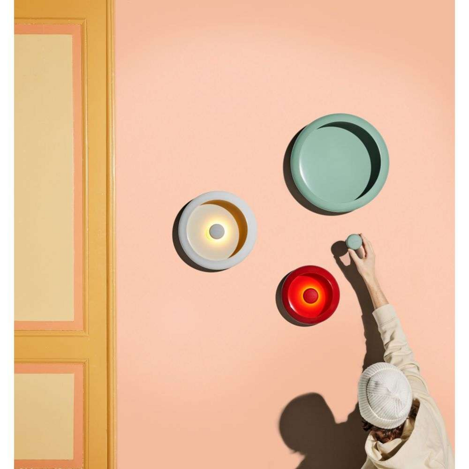Oloha Portable Applique Murale/Lampe de Table Medium Dim. Desert - Fatboy®