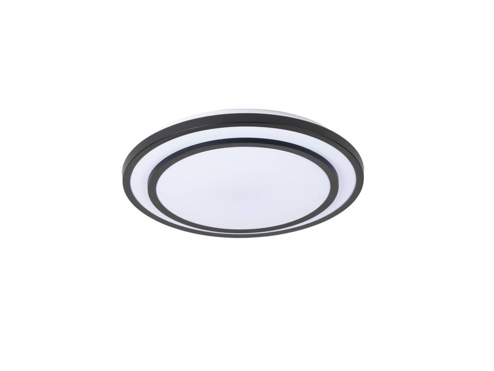 Essina LED Plafondlamp Dim. CCT Black/White - Lindby