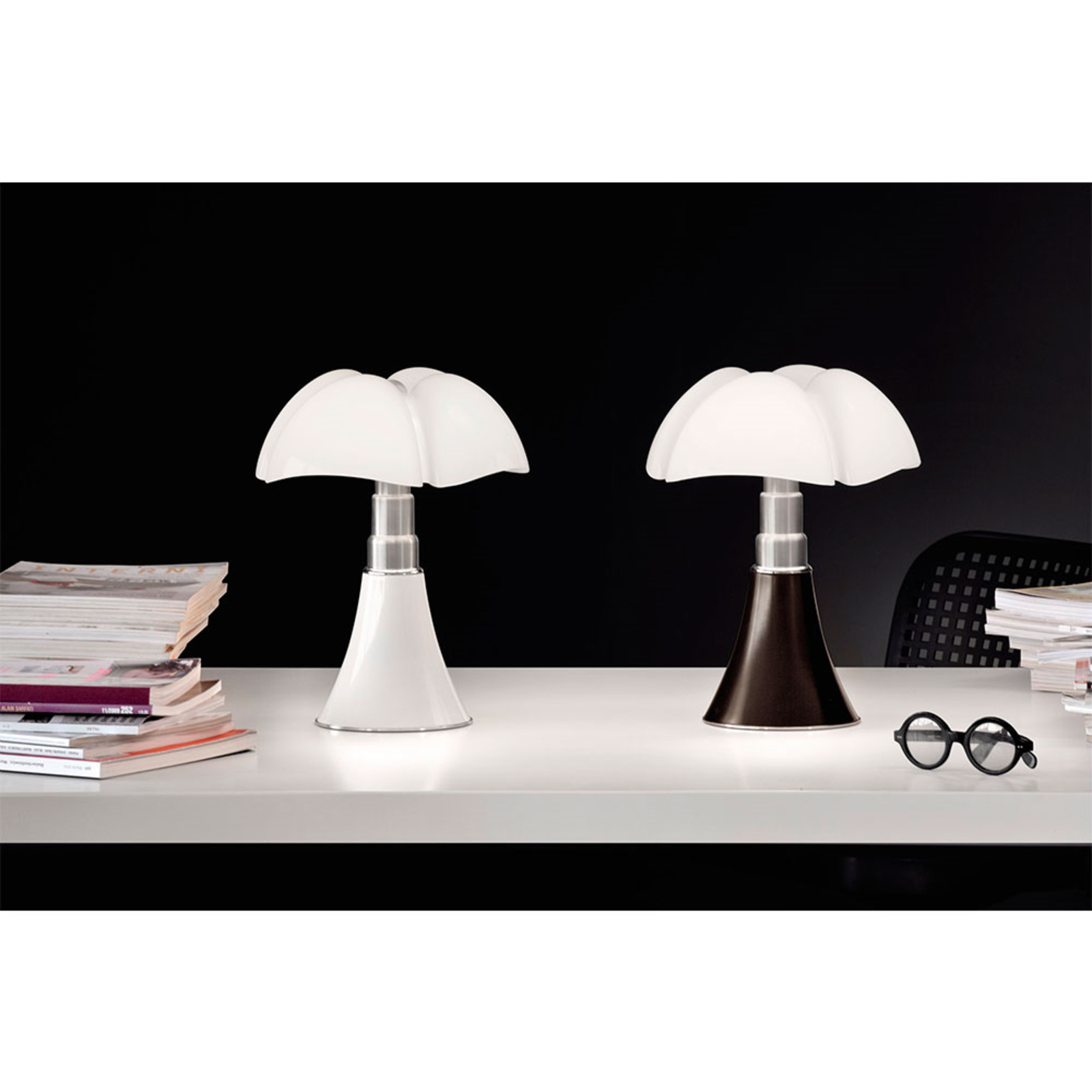 Minipipistrello Cordless LED Table Lamp White - Martinelli Luce