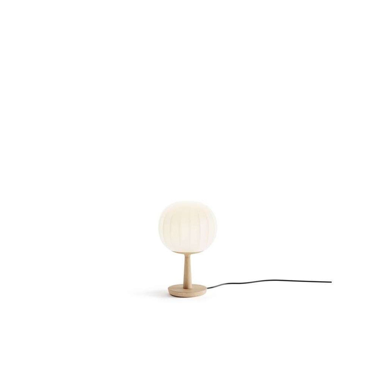 Lita Table Lamp High Ø18 Ash Wood - Luceplan