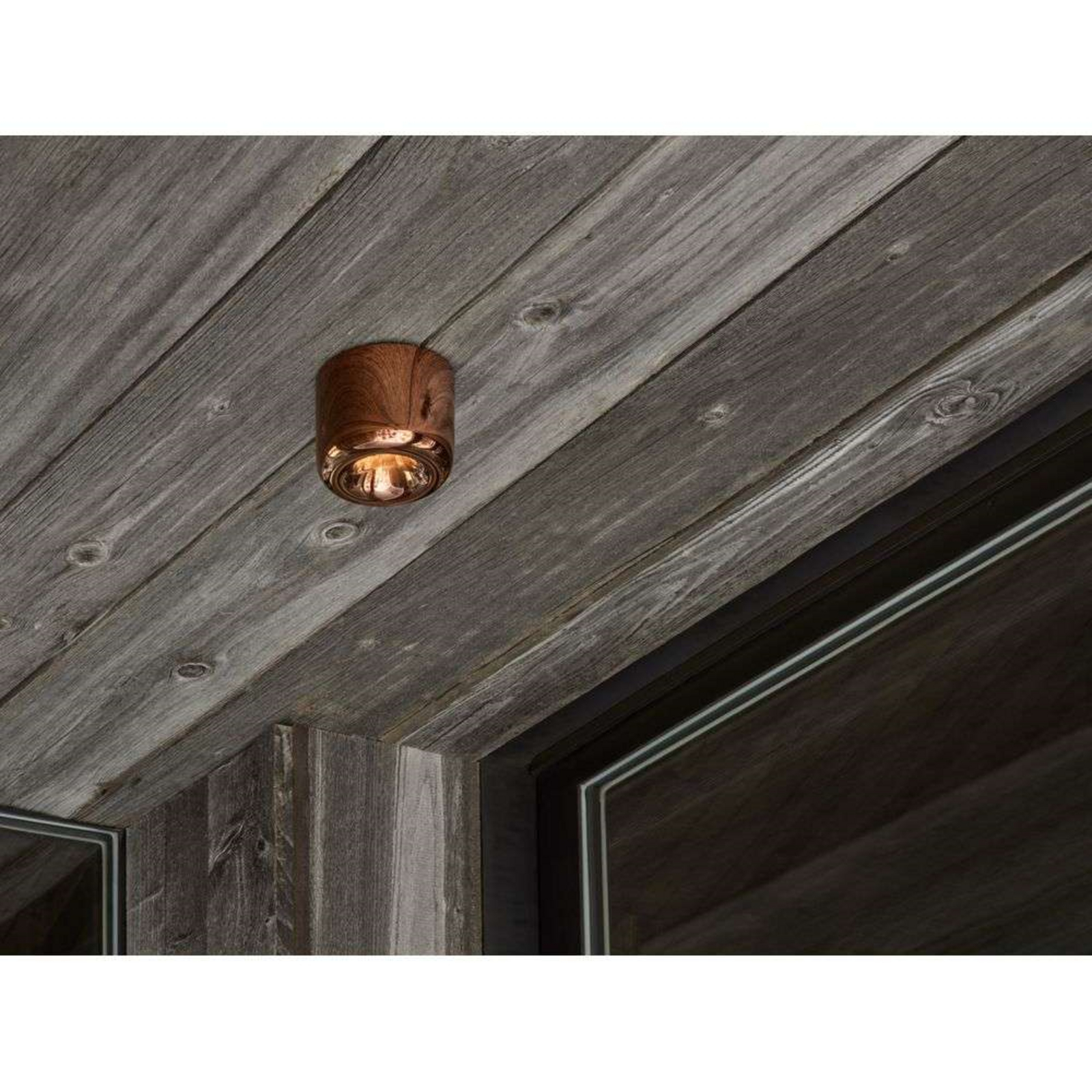 Cavity LED Plafondlamp S Bronze - Serien Lighting